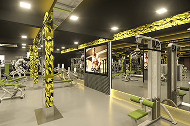 Best gym interior design of kris gethin â€“ Prag Opus