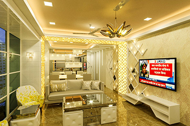 Rich living room interior designer
